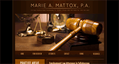 Desktop Screenshot of mattoxlaw.com